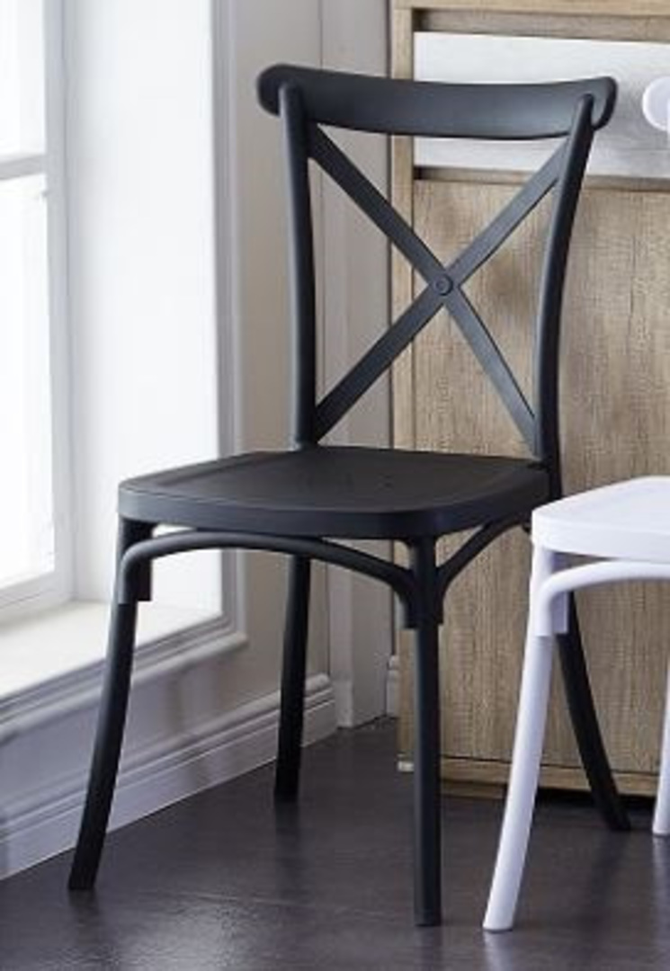 Black Crossback Chairs - Only available until the end of March! image 0
